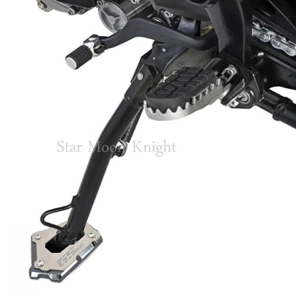 Motorcycle CNC Side Stand Enlarge Extension Kickstand Accessories For BMW R1200GS R 1200 GS LC ADV R1250GS Adventure R 1250 GS