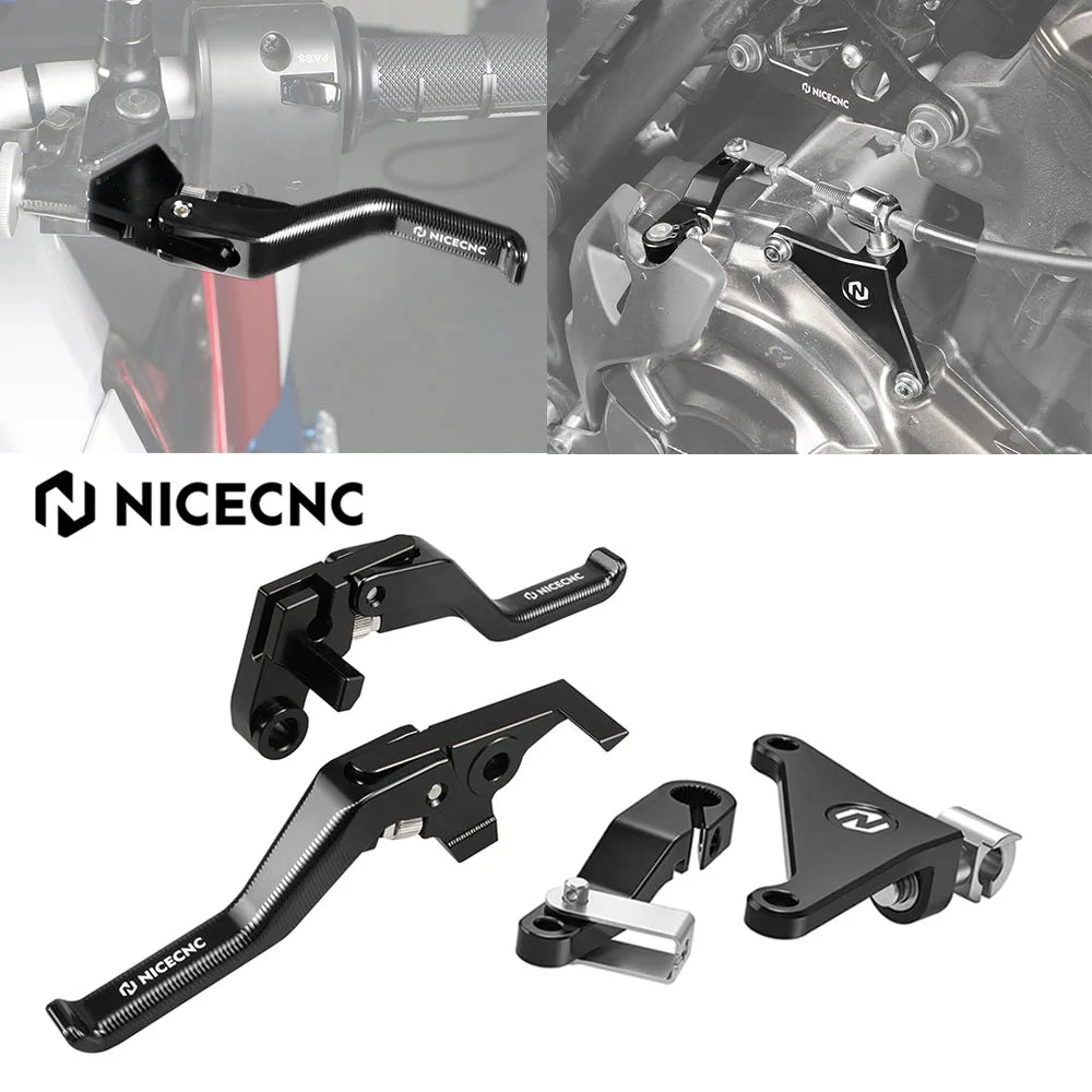 NICECNC For Yamaha Tenere 700 XTZ700 2019-2024 MT07 2018-2020 XSR700 2018-2023 Short Brake Clutch Lever Clutch Arm Bracket