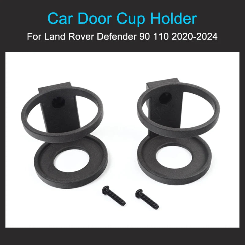 90 110 2020-2024 Car Door Cup Holders Interior Decoration item Car cup holder for Land Rover Defender