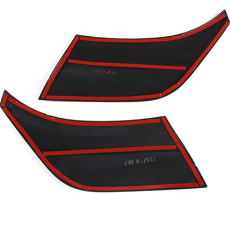 2 Pcs Front Bumper Scratch Guard Protection Plates for Land Rover L663 Defender 90 110 130 2020 2021 2022 2023 2024 2025 2026