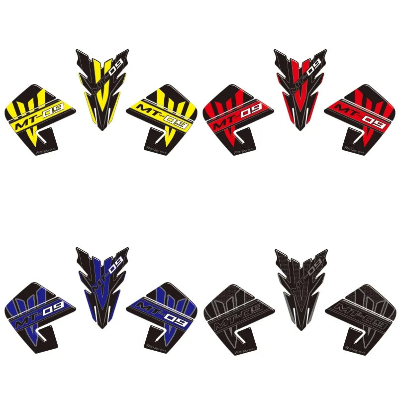 For Yamaha MT07 MT 07 SP  Motorcycle Stickers adhesive decals Wind Deflector Windscreen Protector Tank Pad Kit Knee 2021 2024