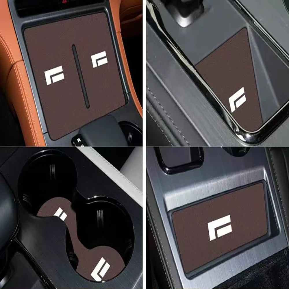 Center Console Pad Armrest Box Storage Compartment Pad Waterproof For BAIC JISHI Polestone 01 Rox 01 Car Interior Accessories ﻿