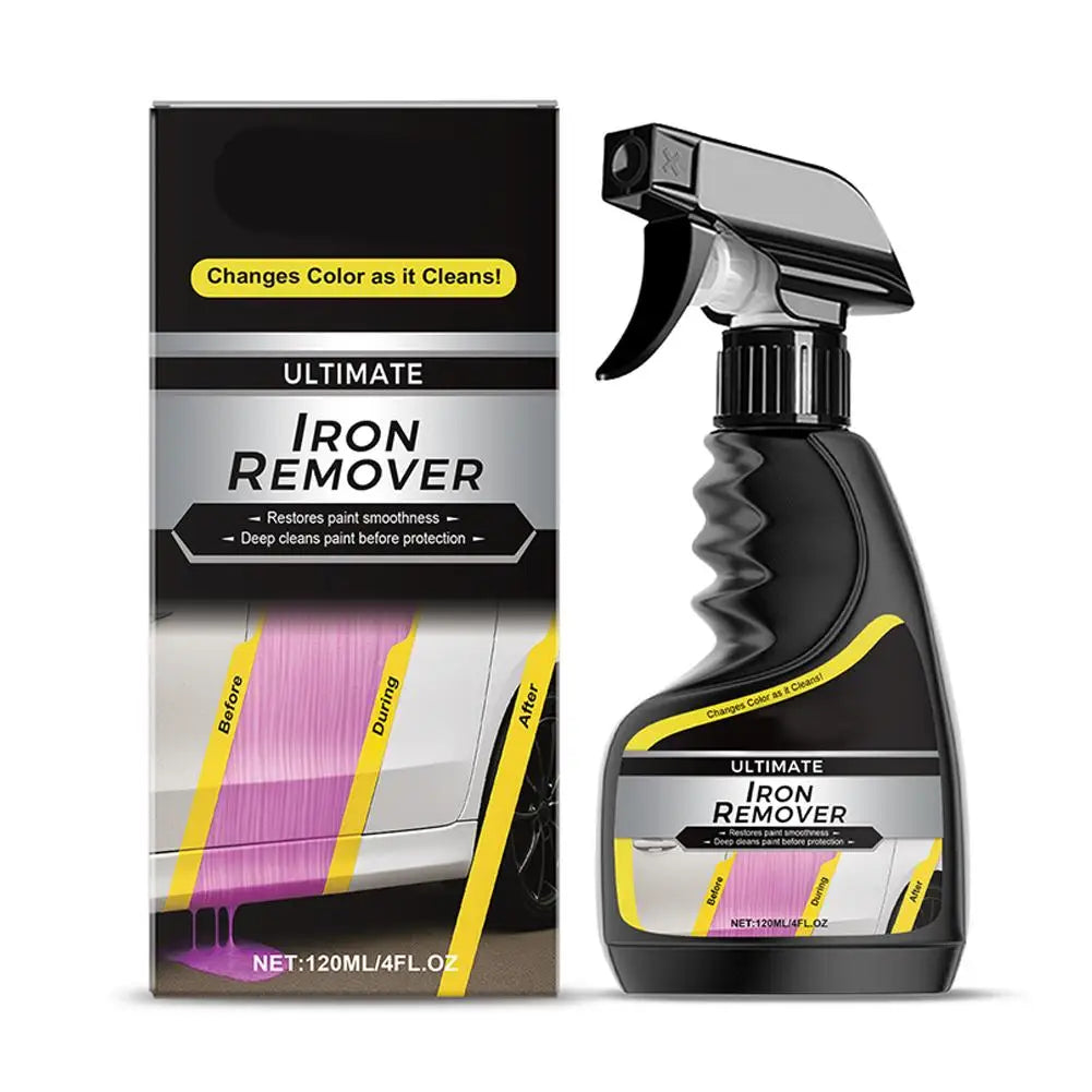 1/2X Car Wheel Hub Care Auto Exhaust Pipe Rust Remover Quickly Clean Metal Iron Rust Derusting Spray Prowder Stain Removal Agent