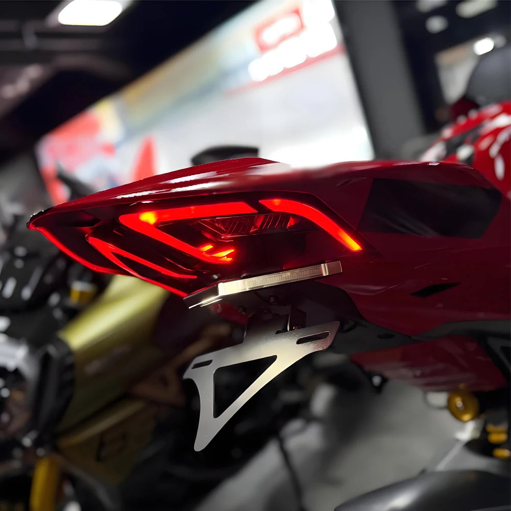 For Ducati panigale V4S V2 V4 New Motorcycle License Plate Bracket Holder Rear Short Tail Bracket New Kit Streetfighter V4 2025