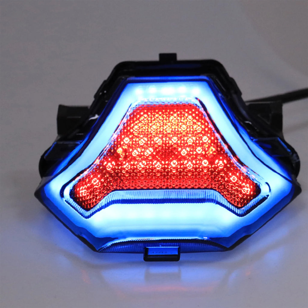 For Yamaha R3 R25 MT03 MT-03 MT07 MT-07 MT-25 FZ-07 Taillight Rear Tail Light Brake light Turn Signals Integrated LED Stop Lamp