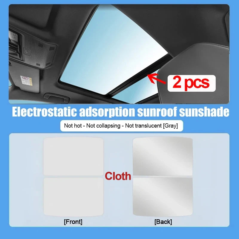 Sunroof For Rox Polestones 01 Accessorie 2023 2024 2025 2026 Car Insulation Sunshade Electrostatic Adsorption Skylight Sunscreen