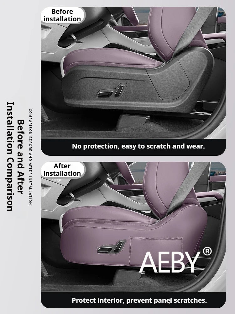 AEBY For BYD Seal U DM-i 2020-2025 Seat Gap Protector, Anti-Dust Anti-Scratch Side Padding, Interior Protective Mat Accessories