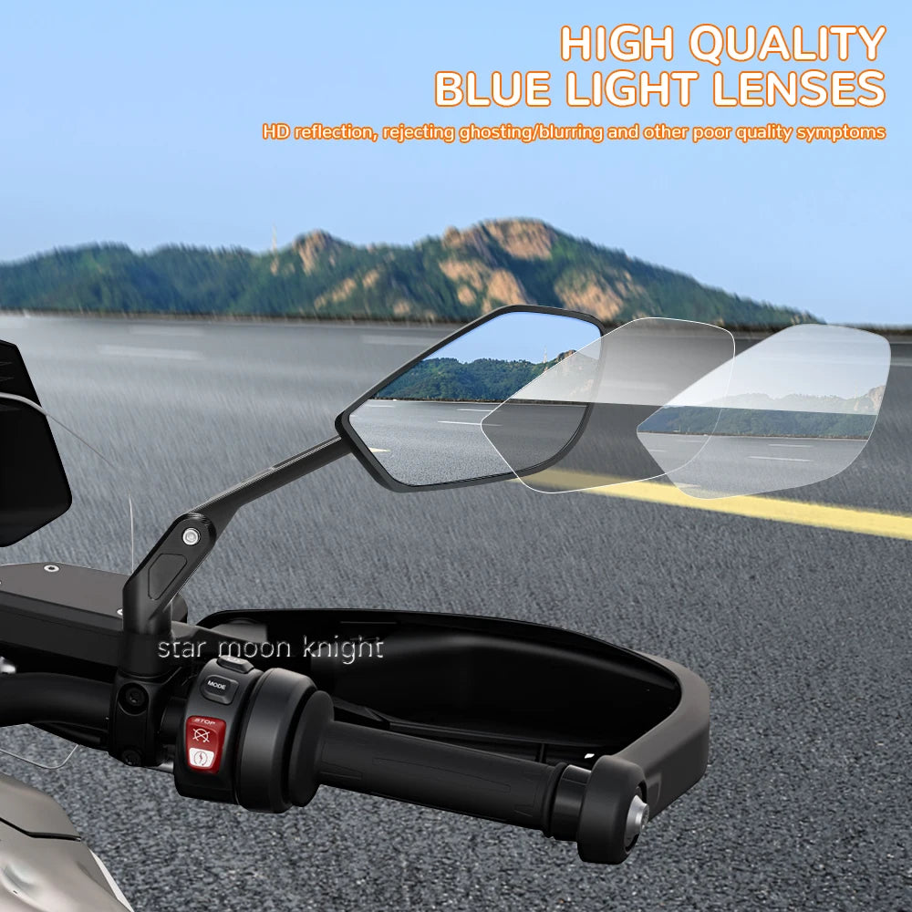 HD Enhance vision Side Mirror For BMW F850GS Adventure F 750 GS R 1300GS R1250GSA R 1250 GS Foldable Rearview Mirror Accessories