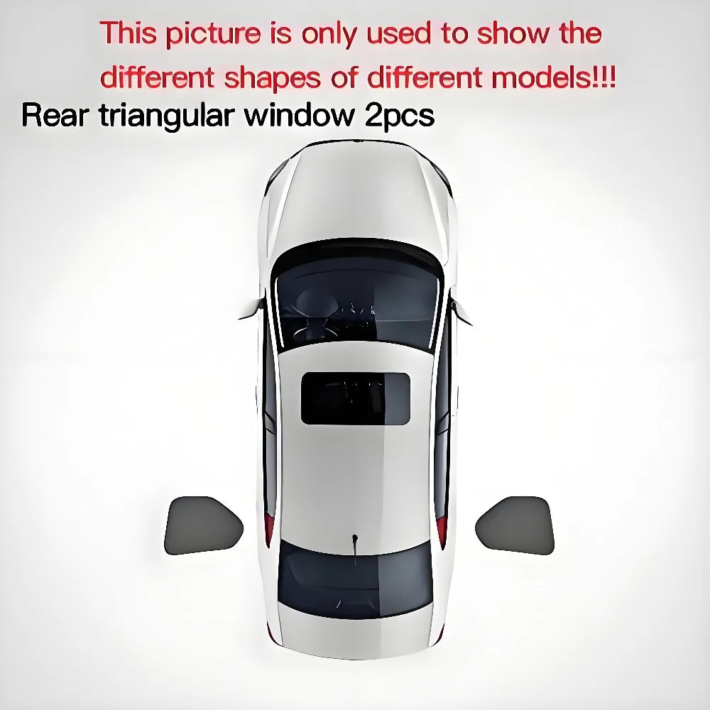 Car Front Rear Windshield Sunshade Set For BYD Atto 3 2022-2025 Window Sun Blockers Shade Curtains Window Cover Auto Accessories