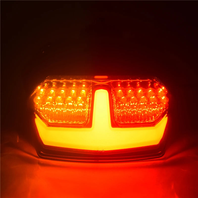 waase For Honda CRF1100L Africa Twin 2020 2021 2022 2023 2024 EMark Rear Tail Light Brake Turn Signals Integrated LED Stop Light