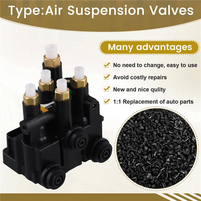 A65P-LR070246 LR113342 Air Suspension Valves Valve Blocks Front Side For Land Rover Range Rover MK IV L405 L494 2013-2020