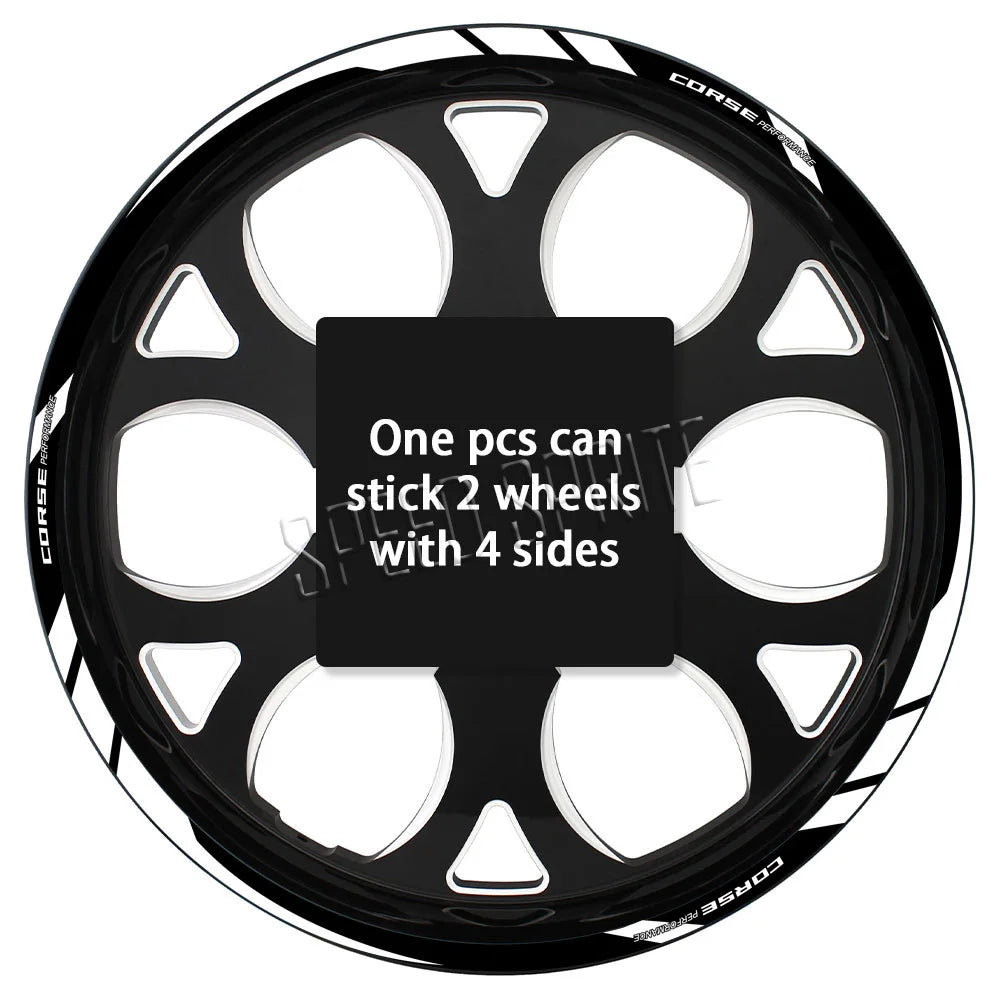 Wheel Sticker Rim Decal Hub Stripe Tape Accessories For Ducati monster 696 821 937 diavel multistrada 1260 1200 panigale v4 848