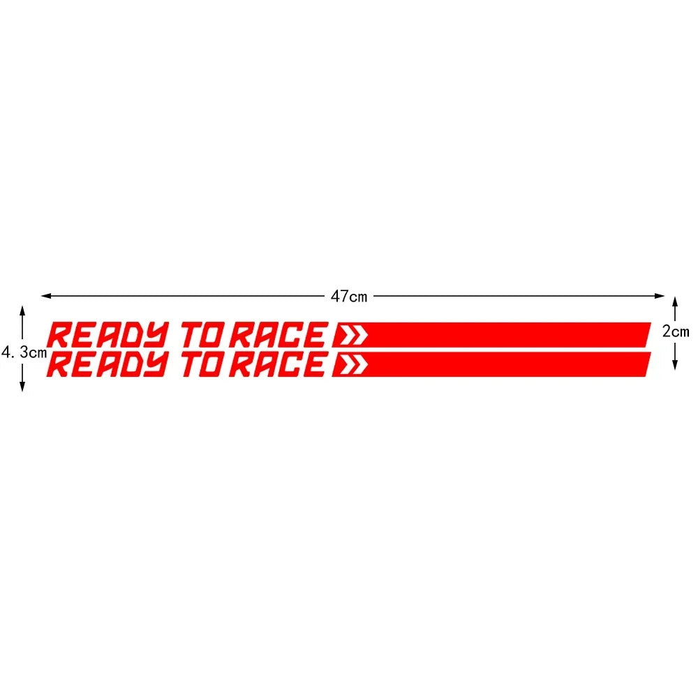 READY TO RACE Reflective Motorcycles Motorcross Stickers Decor Motor Bike Body Fuel Tank Decal Accessories for KTM  Adventure