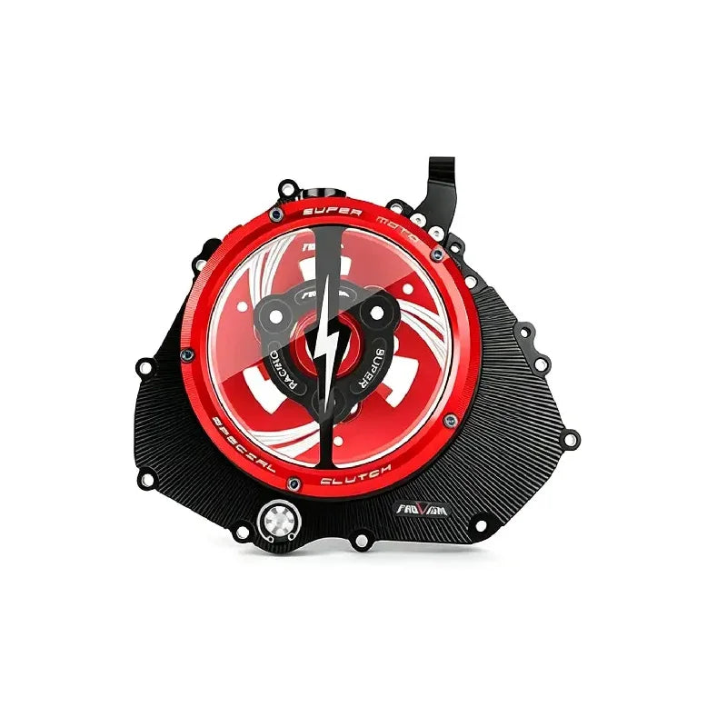 Clear Transparent Engine Case Cover Clutch Cover Modification for Kawasaki Ninja 400 Z400 Motorcycle accessories