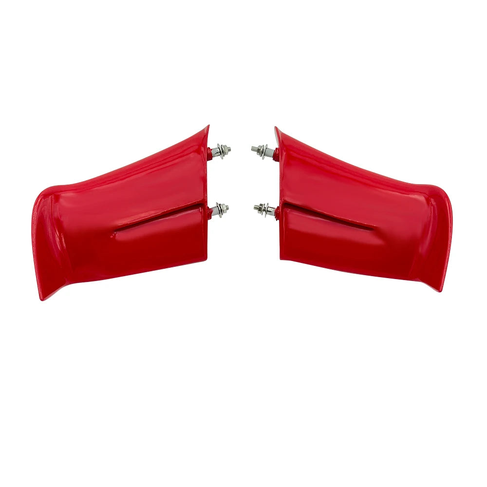 For Ducati Panigale V4 V4S V4R 2022 2023 carbon fiber patterned wings, side panels, fixed wing cover kit, red kit