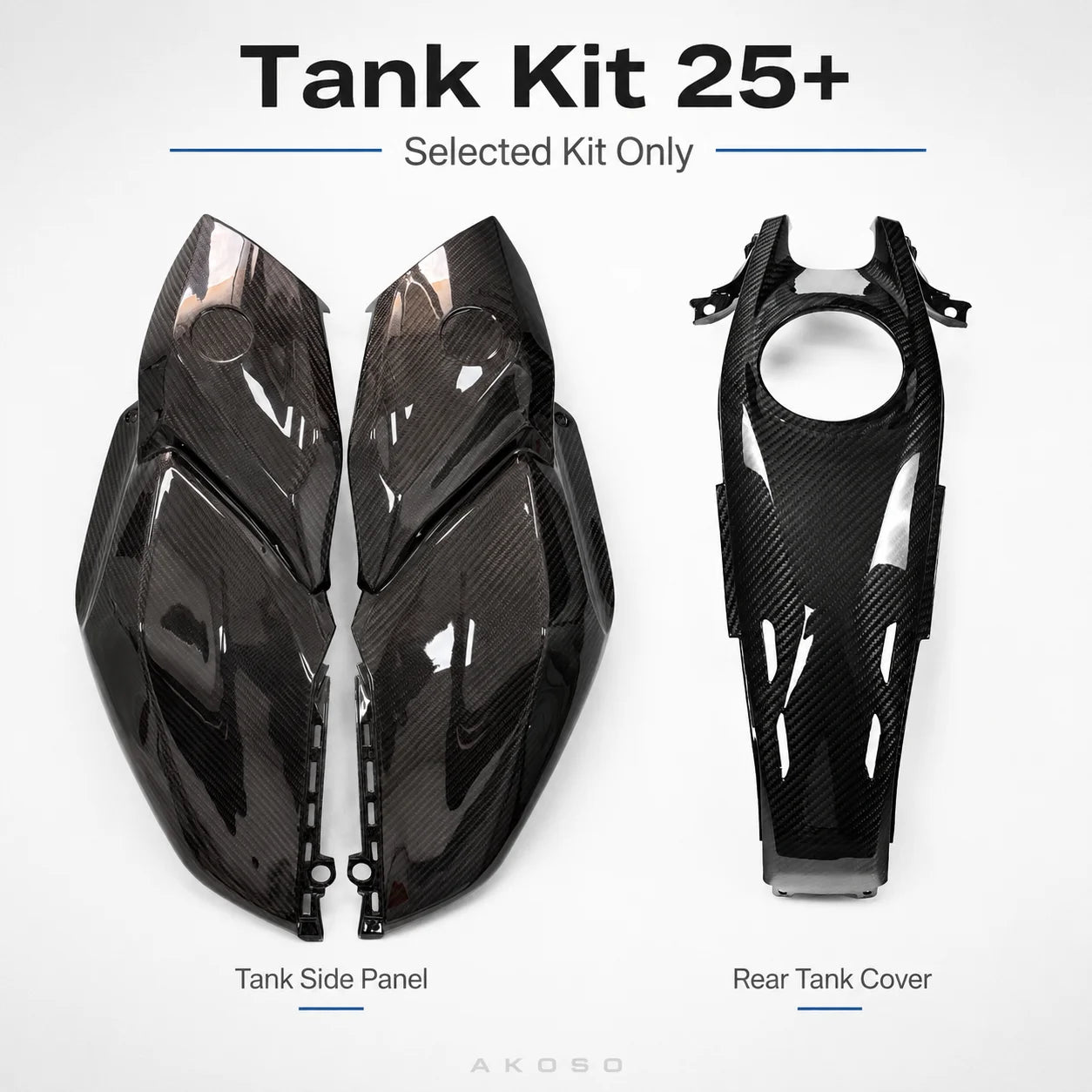 Bodywork Fairing Kit Options Carbon Fiber Fender Panel Cover Set Upgrade for Yamaha MT07 MT-07 2025+ Motorcycle Accessories