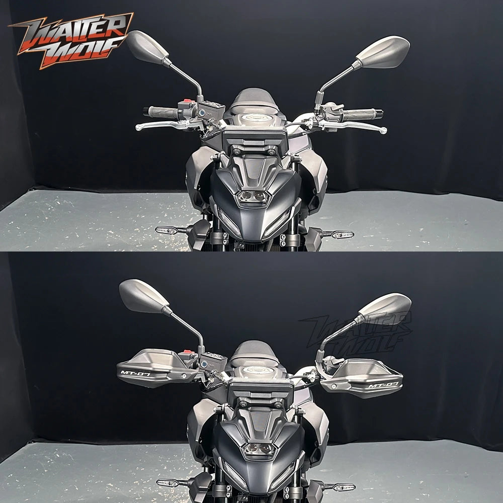 2026 MT07 Motorcycle Handguard For YAMAHA MT-07 MT 07 Y-AMT 2025 Handlebar Windshield Hand Guards Lever Protector Cover Shield