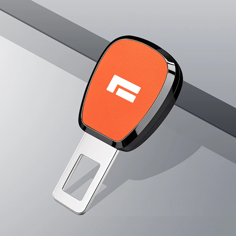 Car Seat Belt Extension Buckle Aluminum Alloy Clip Buckle Fit For BAIC JISHI polestone 01 Rox 01 Interior Modified Accessories