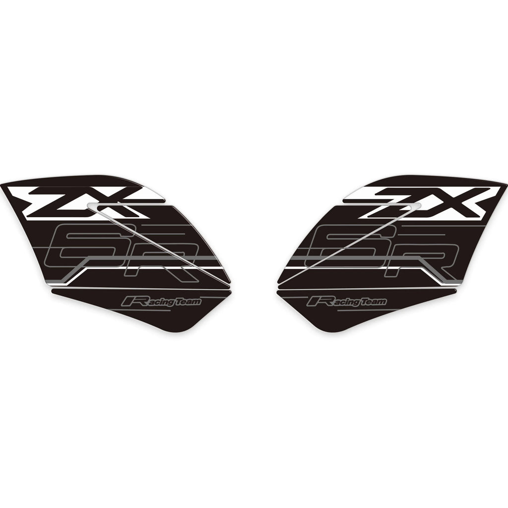 NEW fit kawasaki Ninja ZX6R ZX6R 3D Stickers Decals Tank Pad Gas Fuel Oil Cap Protector Front Face Fairing Fender