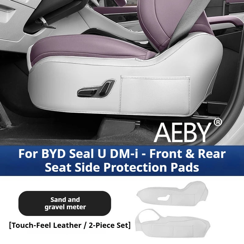 AEBY For BYD Seal U DM-i 2020-2025 Seat Gap Protector, Anti-Dust Anti-Scratch Side Padding, Interior Protective Mat Accessories