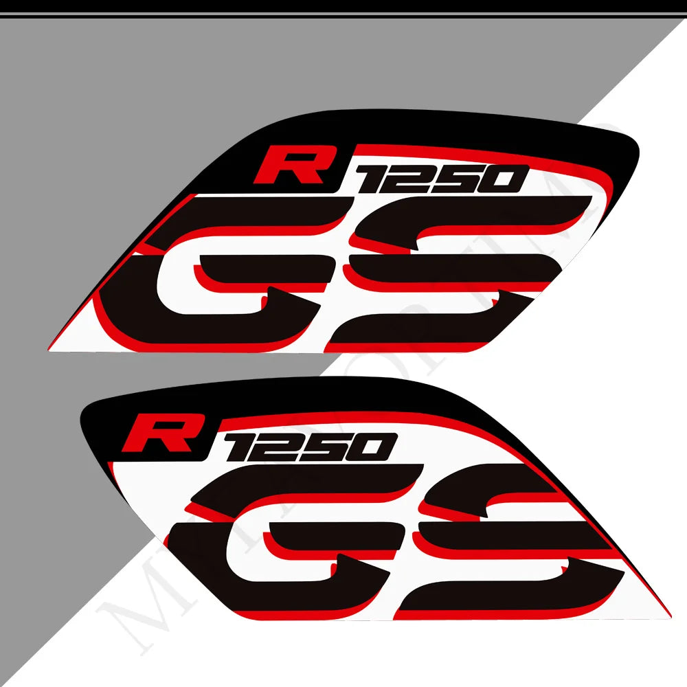 For BMW R1250GS R1250 R 1250 GS HP Rallye Motorcycle Tank Pad Front Nose Beak Fairing Fender Protector Stickers 2019 2020 2021