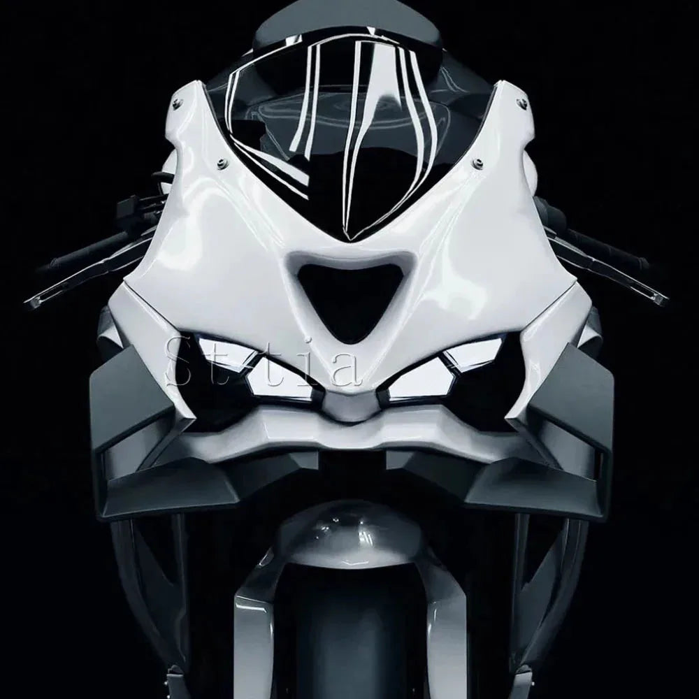 For Kawasaki ZX6R ZX 6R ZX-6R 2024 2025 2026 Motorcycle Side Winglet Front Spoiler Wing Fairing Fixed Lower lip Wing Aerodynamic
