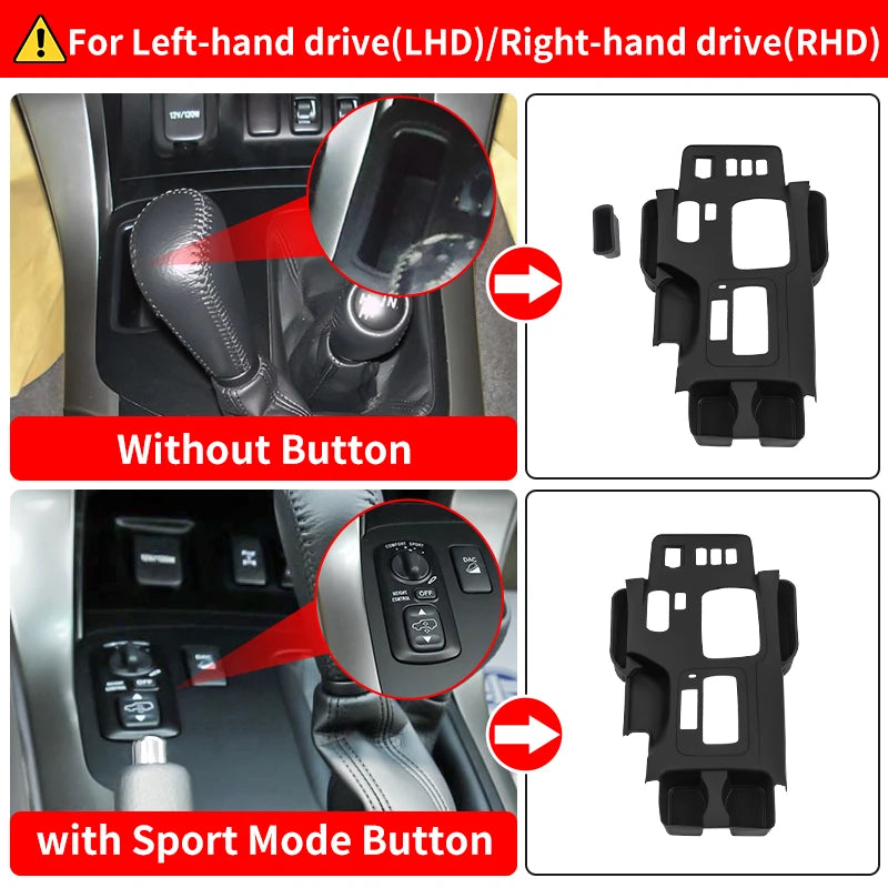 For 2003-2009 Toyota Land Cruiser Prado 120 LC120 Central Control Protective Cover Dust Proof Automotive Interior Accessories