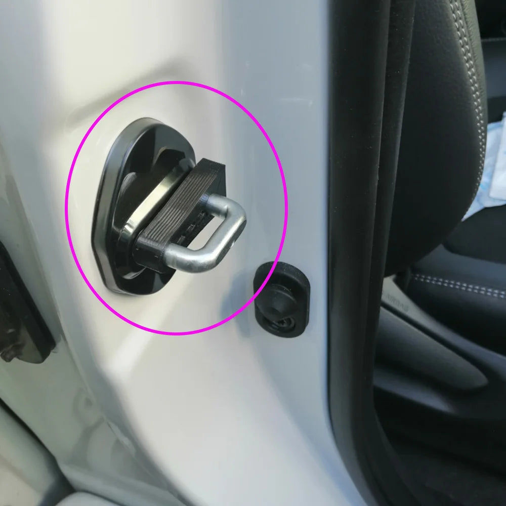 4x For Toyota Camry Corolla RAV4 Land Cruiser Prado Prius Yaris Door Lock Damper Buffer Seal Shock-Absorbing Damping Protector