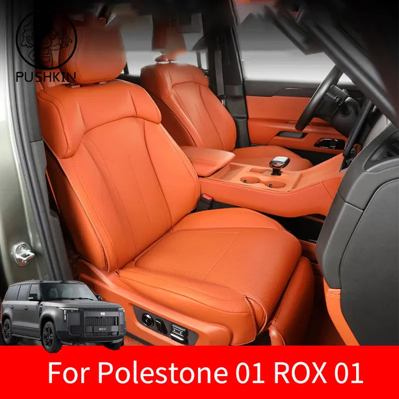 For Rox Adams Polestones ROX 01  2026 Car seat cushion lumbar backrest interior modification seat cushion rear integrated