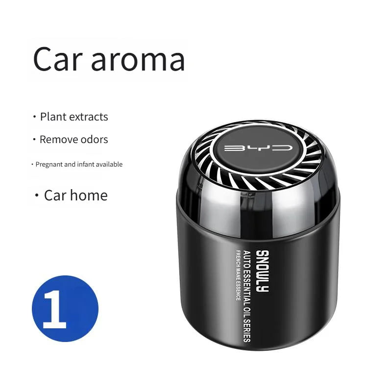 BYD car air freshener car cup holder aromatherapy solid balm long-lasting car perfume car interior