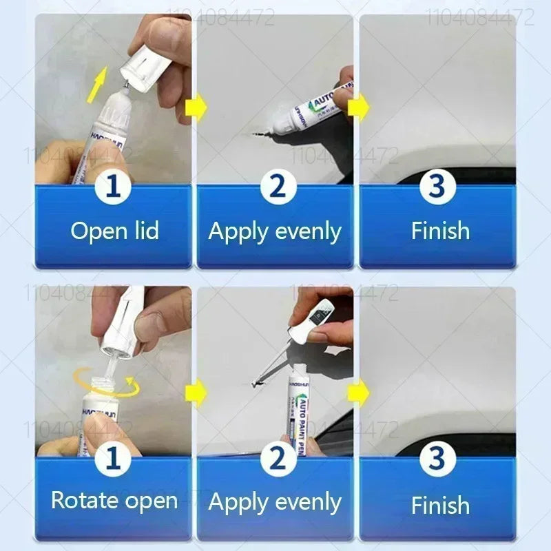Car Paint Repair Pen Paint Scratch Repair Accessories Black 202 Blue 8X0 White 040 089 For 1951-2025 Toyota Land Cruiser