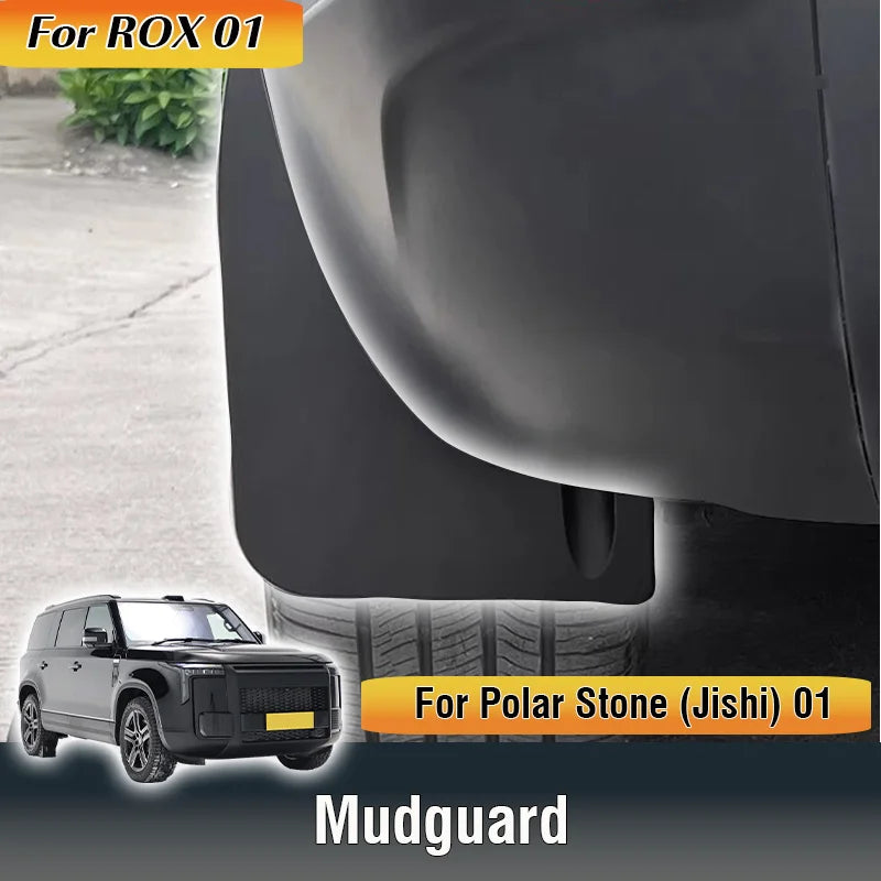 For Rox 01 Polar Stone (Jishi) 01 2023 2024 2025 2026 Car Mudguard Front Rear Wheel Fender Mud Guard Mudflaps Splash Guards