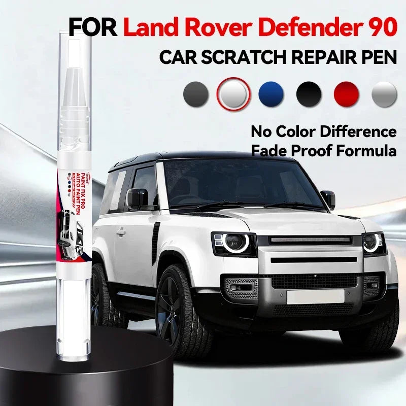 Vehicle for Exclusive Use For LAND ROVER Defender 90 Car Paint Repair Pen Paint Scratch Repair Accessories White Santorini Bla
