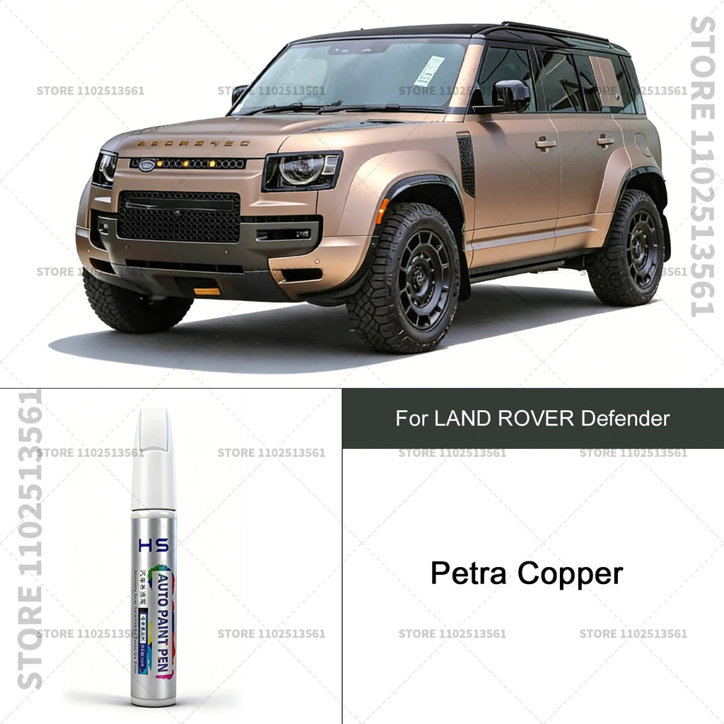 For LAND ROVER Defender Car Paint Repair Pen Paint Scratch Repair Accessories Fuji White Santorini Black Eiger Grey Sedona Red