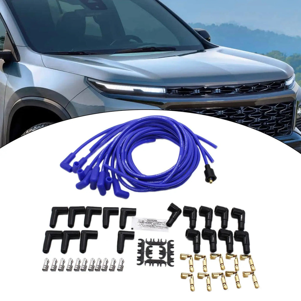 Easy to Use Spark Plug Wire Set Automotive 135 45 Degree Boots for Chevrolet Spark Parts and Ignition System