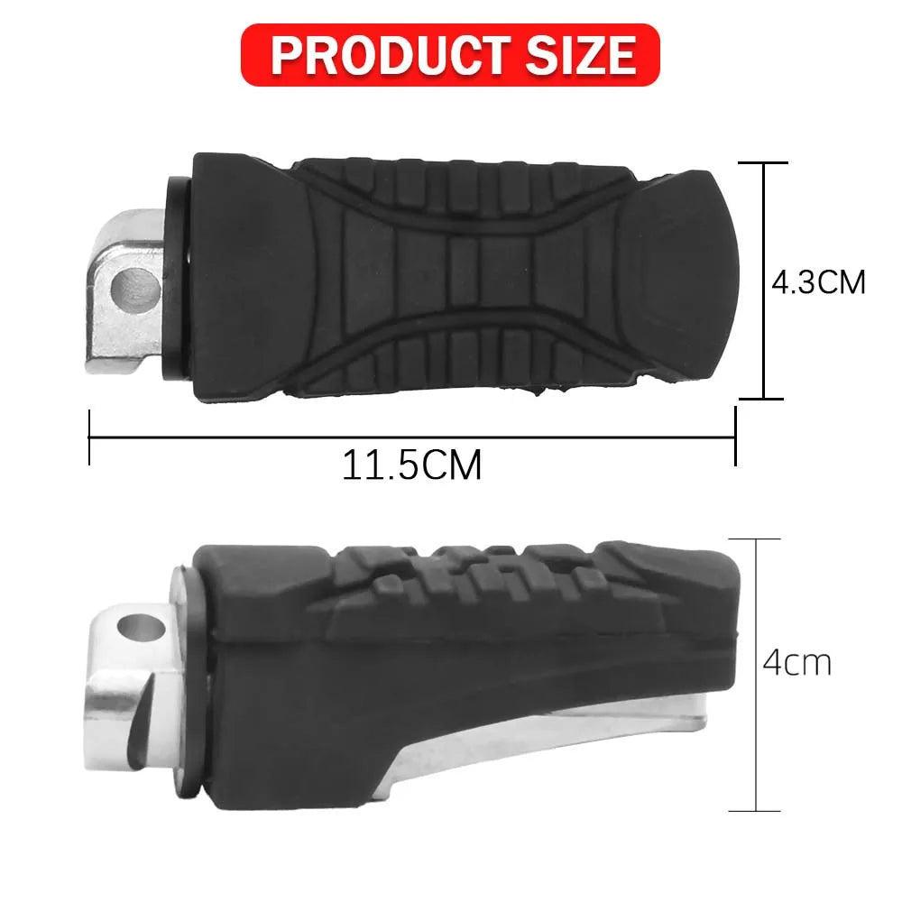 For BMW R1200GS LC ADV R1250GS Adventure LC S1000XR R 1200 1250 GS 1200GS Rear Footpegs Passenger Footrest Foot Peg Rubber Cover