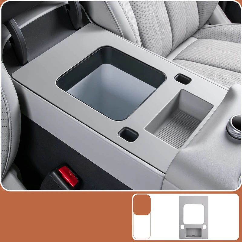 For BYD Leopard Titanium 7 2025 2026 Car Styling Armrest Box Cover Interior Center Console Armrest Protective Cover Accessories