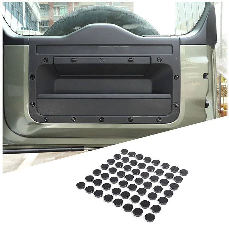 For Land Rover Defender 90 110 130 2020+ Aluminum Alloy Black Car Tailgate Window Storage Fence Foldable Pallet Rack Accessories