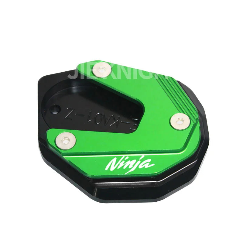 2024 For Kawasaki NINJA NINJA650 Ninja1000sx Ninja 650 1000sx CNC Motorcycle Kickstand Pad Foot Side Stand Extension Pad