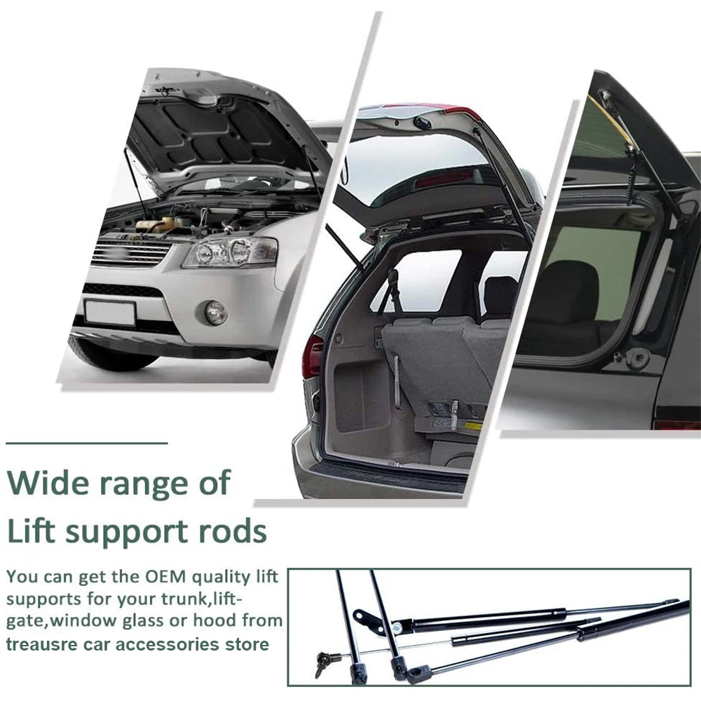 2pcs Truck Boot Upper Tailgate Boot Gas Struts Shock Car Struts Lift Supports for Land Rover Range Rover P38 1995-2002 400 mm