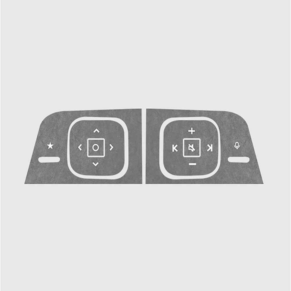 Wheel Button Panel Suede Panels Interior Modification Accessories For BAIC JISHI Rox 01 Polestone 01 2023 2024 2025 Steering