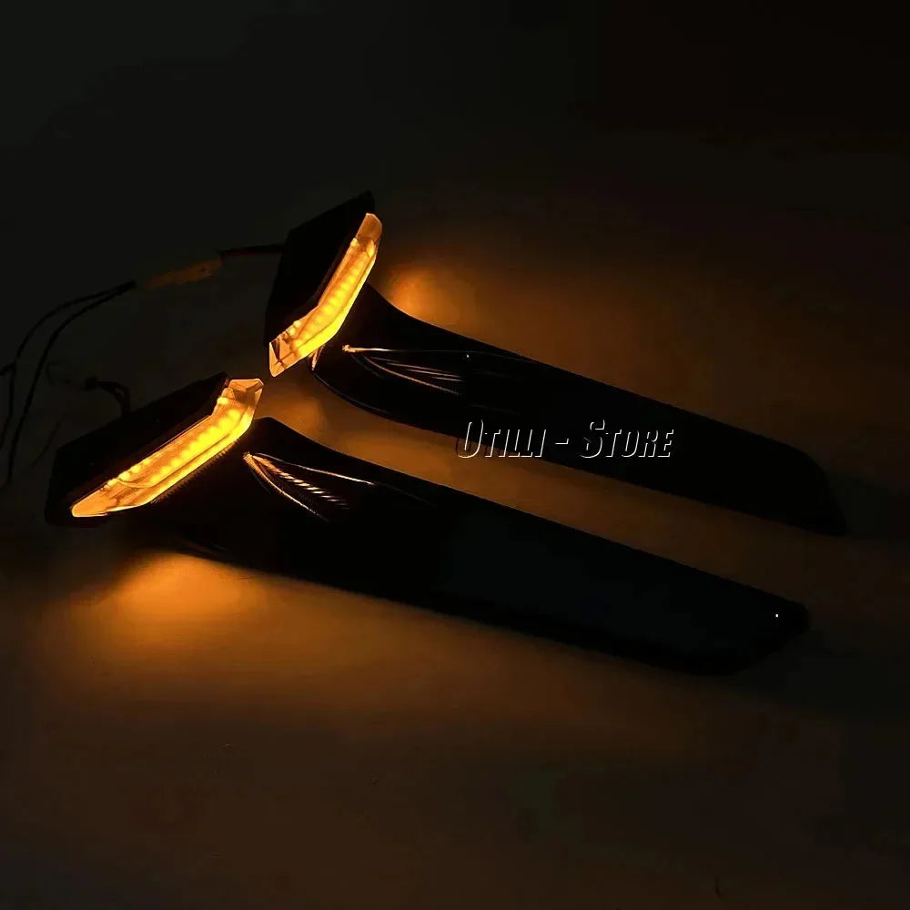 New Accessories Motorcycle For Ducati ANIGALE V4 2018-2024 With LED Turn Signals KitRearview Mirror Panigale V2 2020-2024