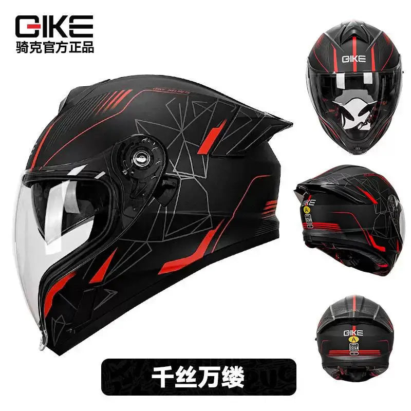 Motorcycle Flip Up Helmet Dual Sunvisor DOT Cascos Full Face Helmet for Adventure Motorcycle Street Sport Bike Helmet M-XXL