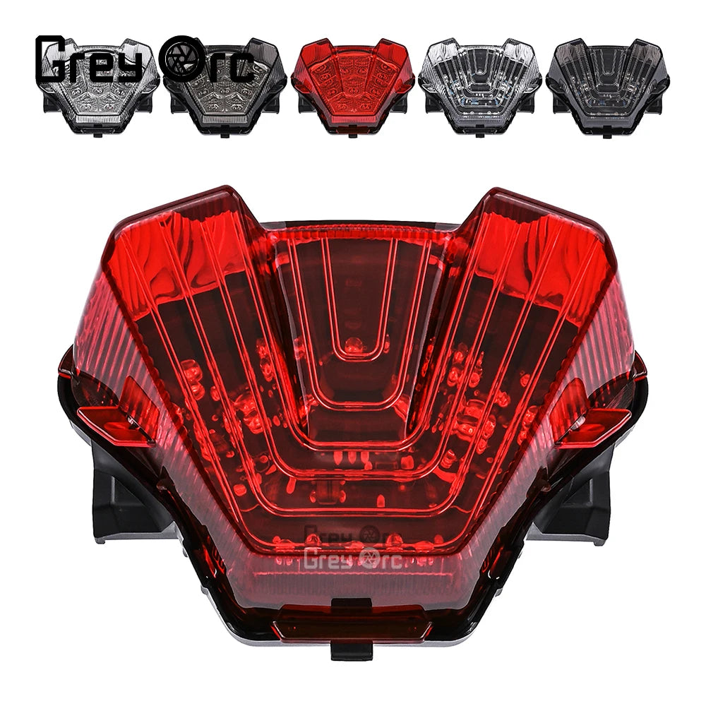 Motorcycle LED Rear Tail Light Brake Turn Signal Integrated Light For Yamaha MT-07 MT07 2018 2019 2020 2021 2022 2023 2024