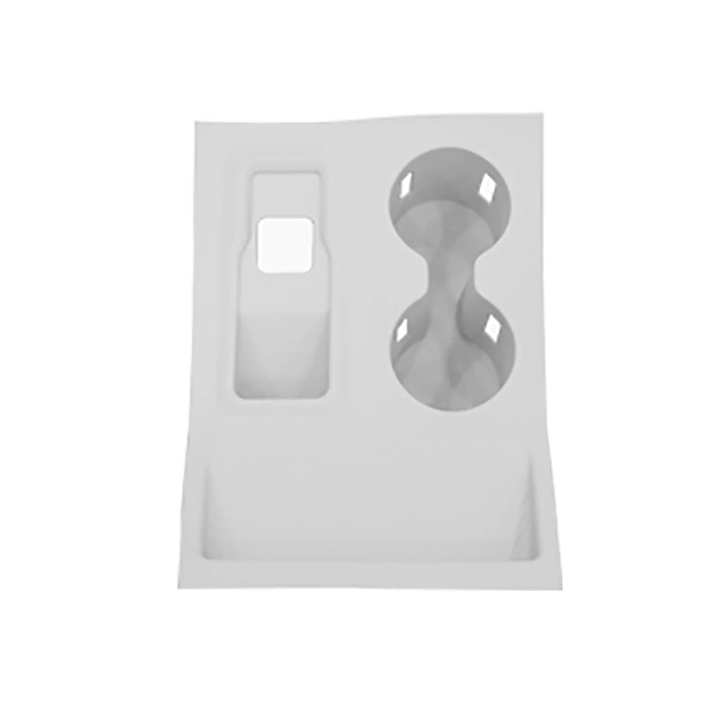 Central Control Water Cup Anti Slip Silicone Pad For BAIC Jishi Polestone 01 Rox 01 Mobile Wireless Charging Dust Accessories
