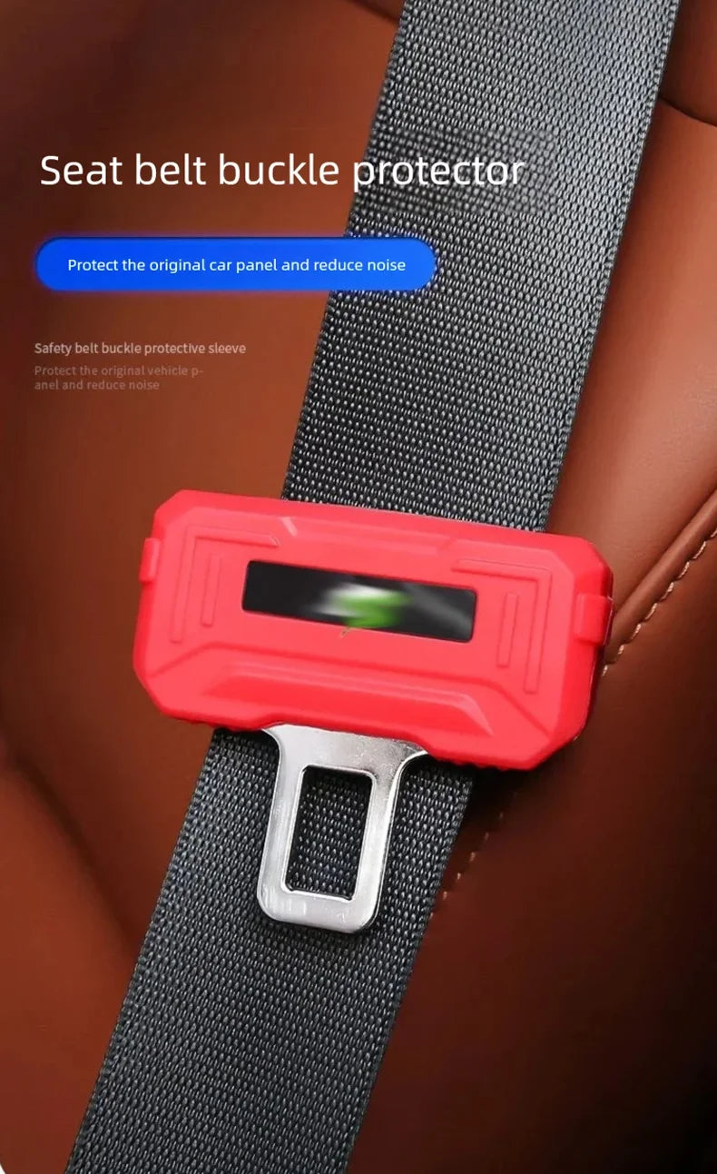 For BAIC JISHI Polestone 01 ROX 01 2024 2025 2026 Car Seatbelt buckle Cover Anti-collision protection Interior Car Accessories