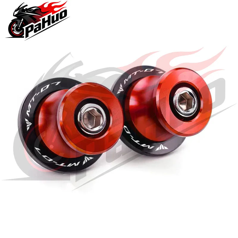 For Yamaha MT07 MT09 MT 07 MT 09 MT-07 MT-09 Swingarm Spools Sliders Stand Screws Swing Arm Motorcycle CNC Aluminum Accessories