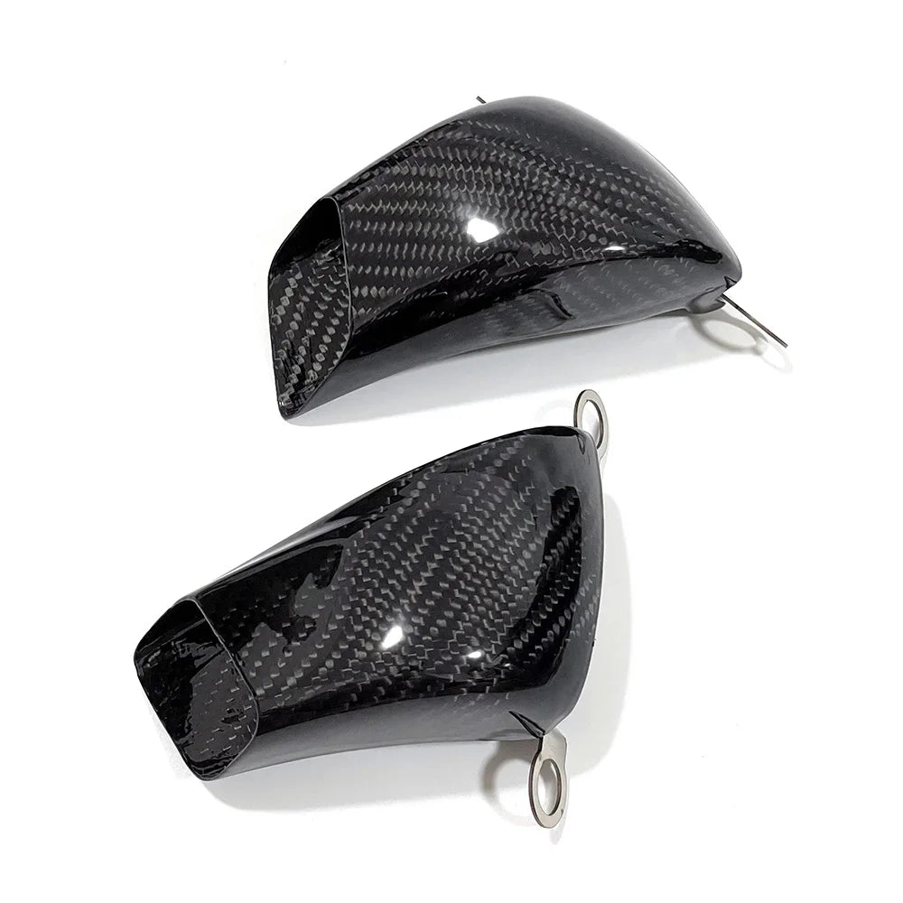 Motorcycle Carbon Fiber Front Brake Air Duct Caliper Radiator Cover For Ducati PANIGALE V4 S/R Streetfighter V4 V4S