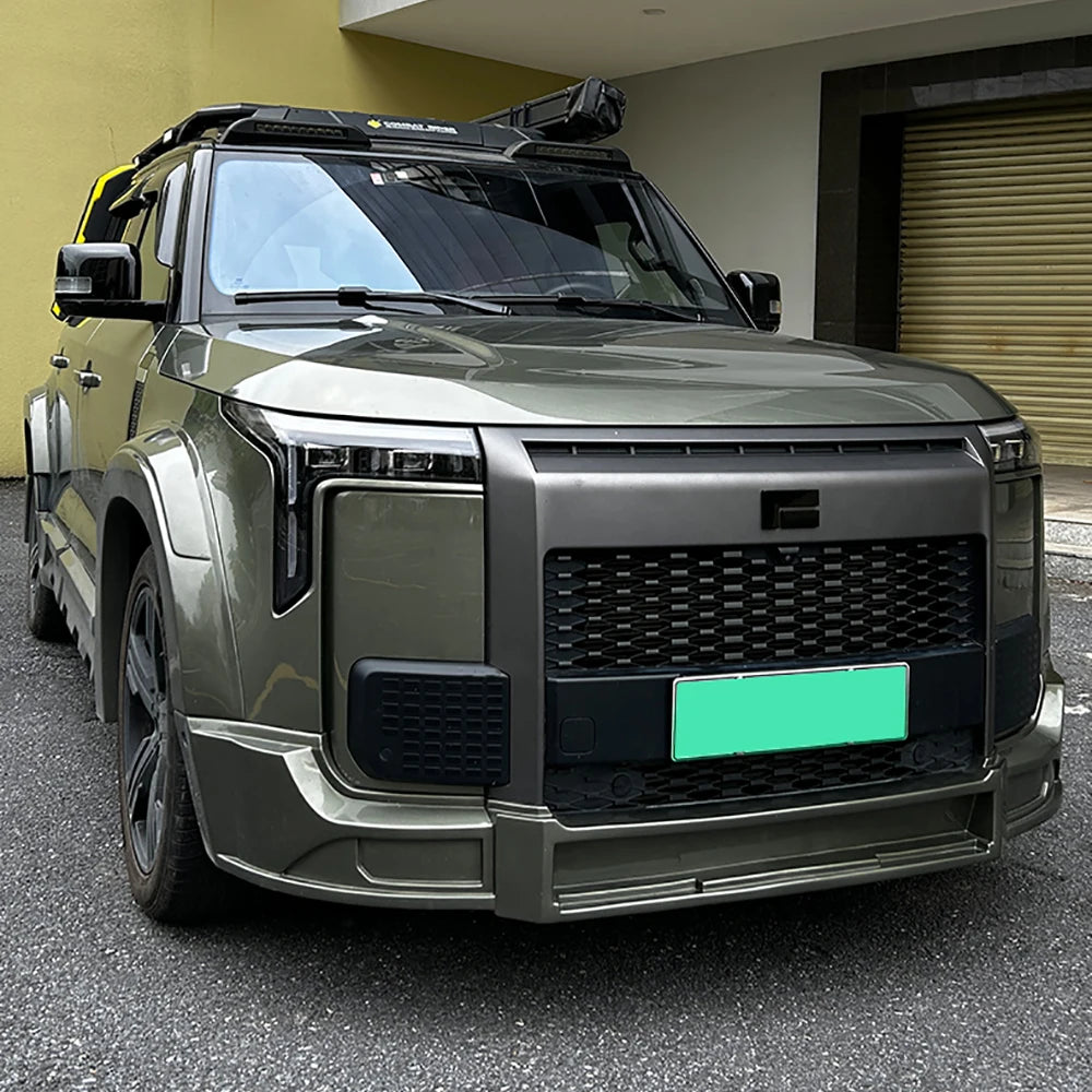 Off-road Modification LED Roof Spotlight With Daytime Running Light For 2024 2025 BAIC JISHI Polestones 01 ROX 01 Roof Spotlight