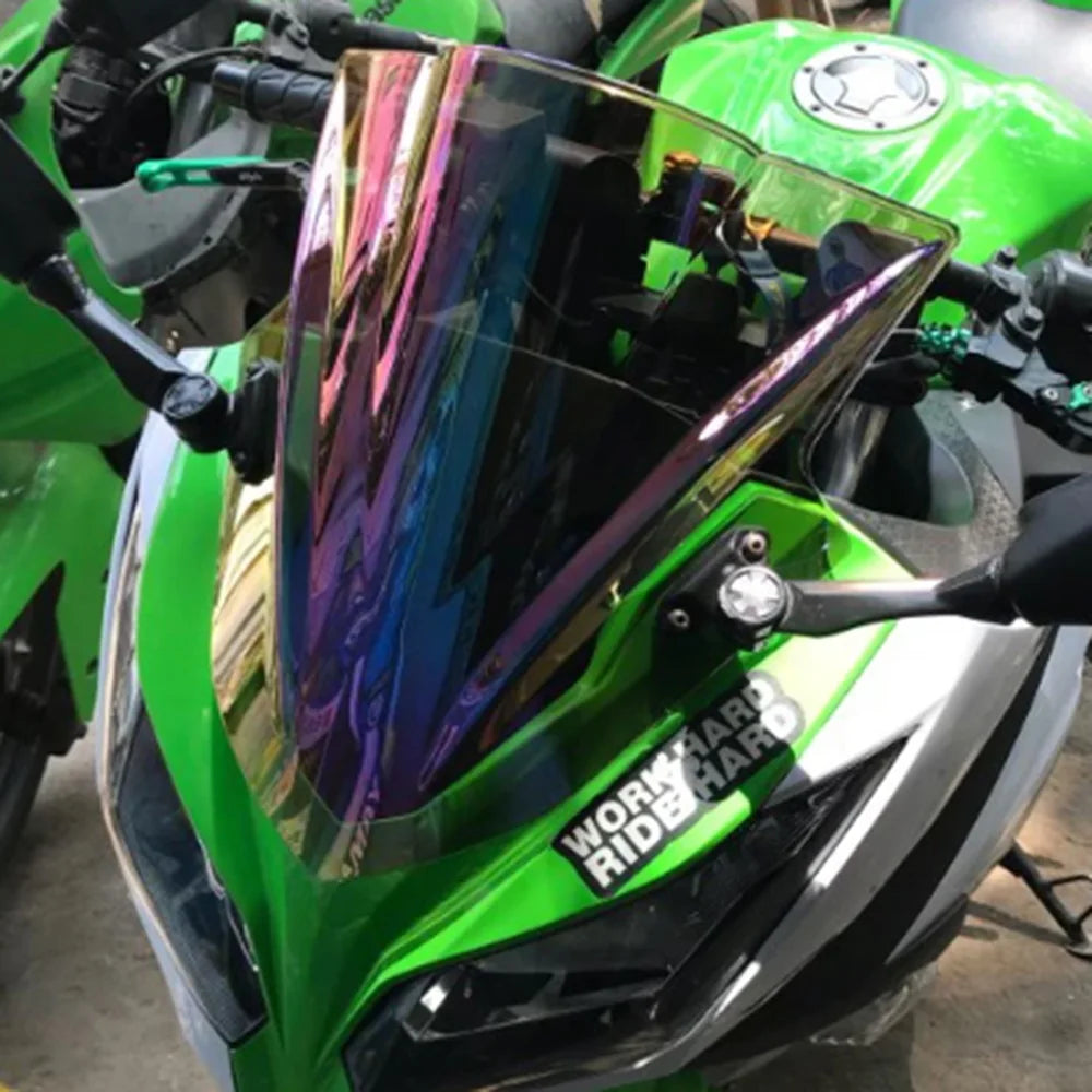 Fits for Kawasaki Ninja 300 EX300 ABS NINJA300 2013 2014 2015 2016 Motorcycle Windshield Windscreen Front Wind Deflector Cover